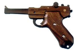 輪ゴム鉄砲ルガーP-8